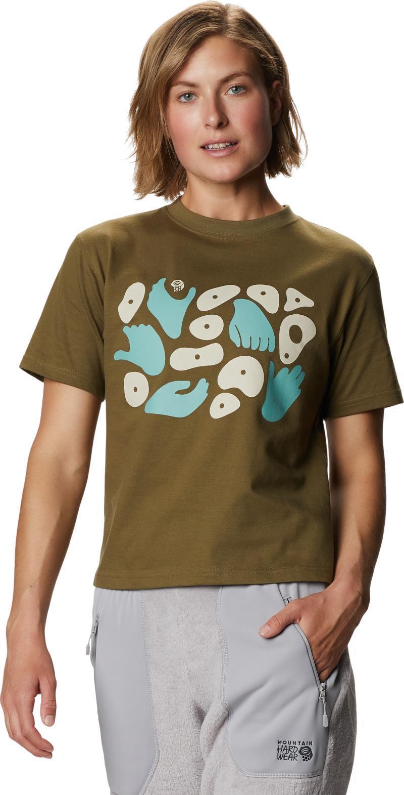 Hand/Hold SS T - Womens - Raw Clay 1