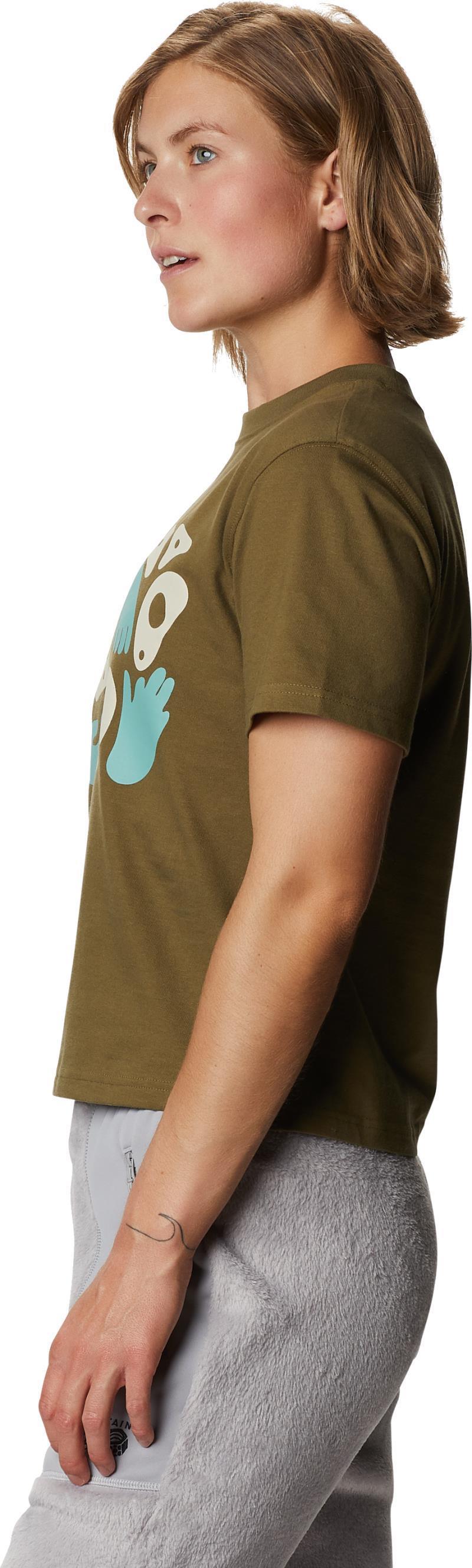 Hand/Hold SS T - Womens - Raw Clay 2