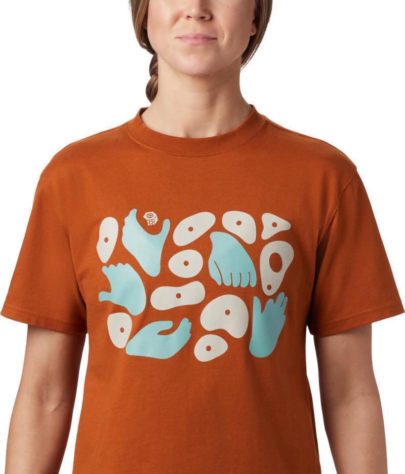 Hand/Hold SS T - Womens - Rust Earth 3