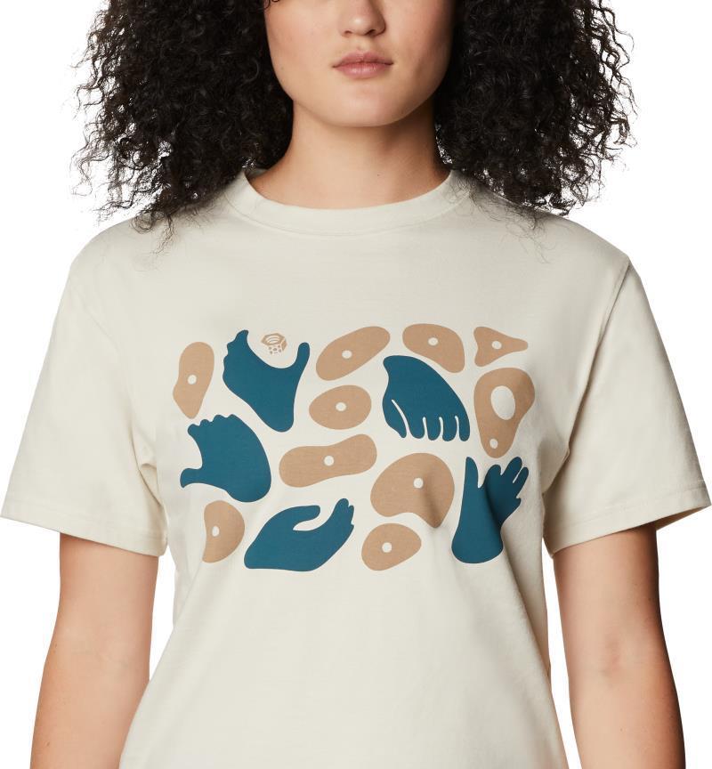 Hand/Hold SS T - Womens - Stone 4