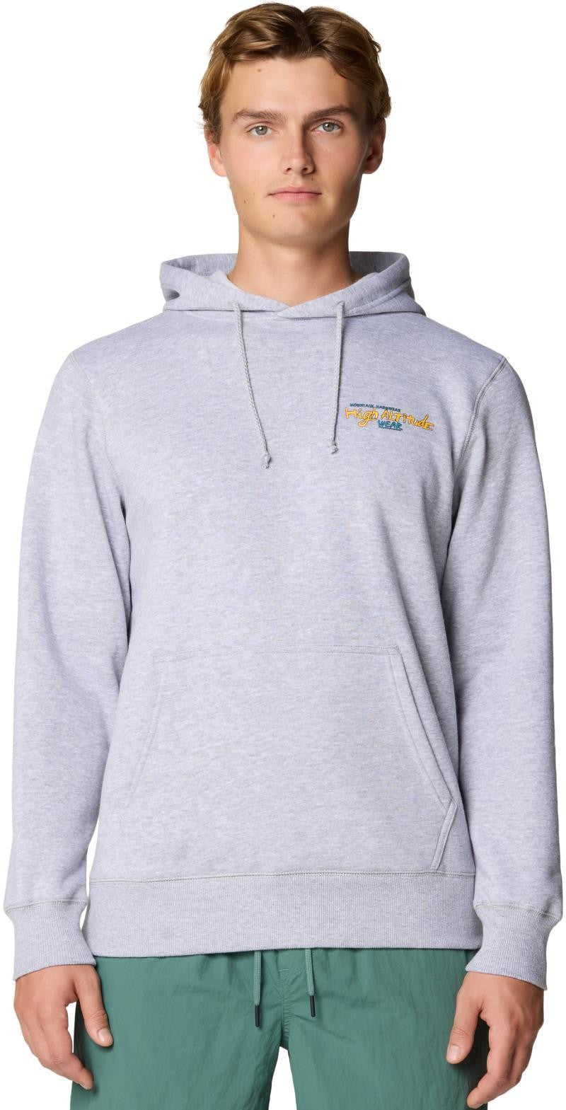 Hardwear Tri-Color Logo Hoody - Mens - hardwear grey heather 1
