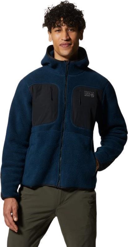 HiCamp Fleece Full Zip Hoody - Mens - Hardwear Navy 1
