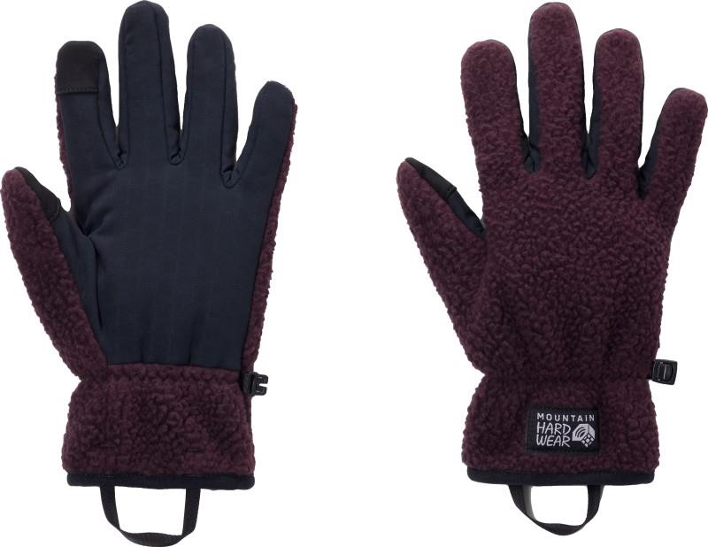 HiCamp Fleece Gloves - deep mulberry 1