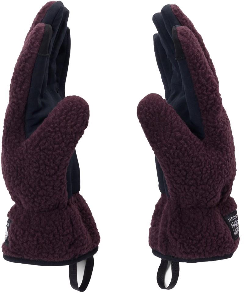 HiCamp Fleece Gloves - deep mulberry 1