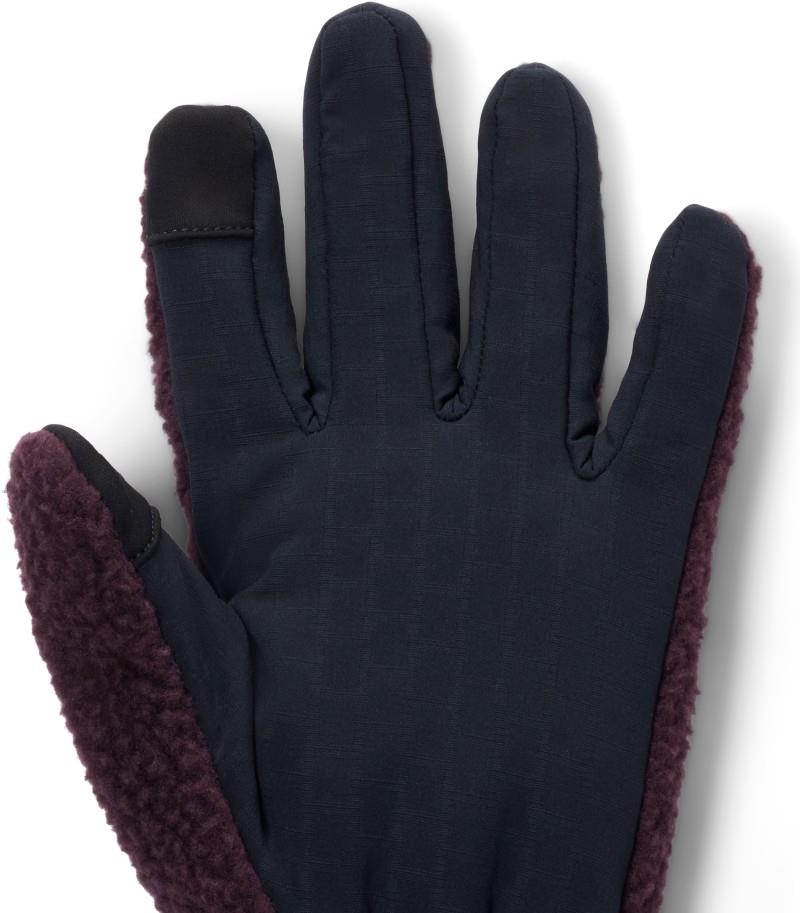 HiCamp Fleece Gloves - deep mulberry 1