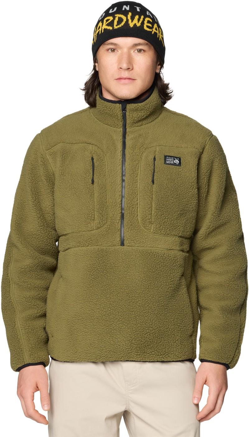 HiCamp Fleece Half Zip - Mens - combat green 1