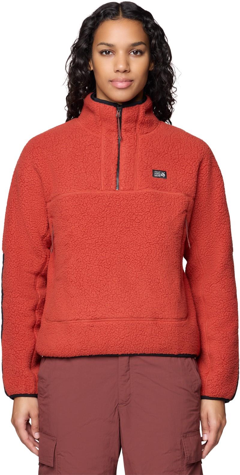 HiCamp Fleece Half Zip - Womens - mars red 1