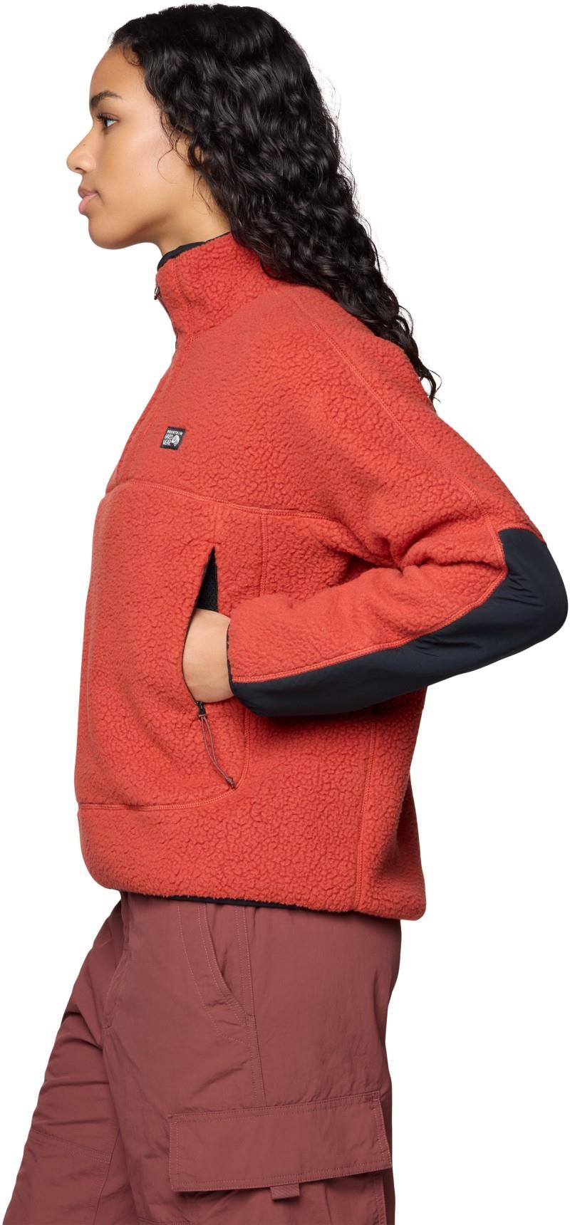 HiCamp Fleece Half Zip - Womens - mars red 1