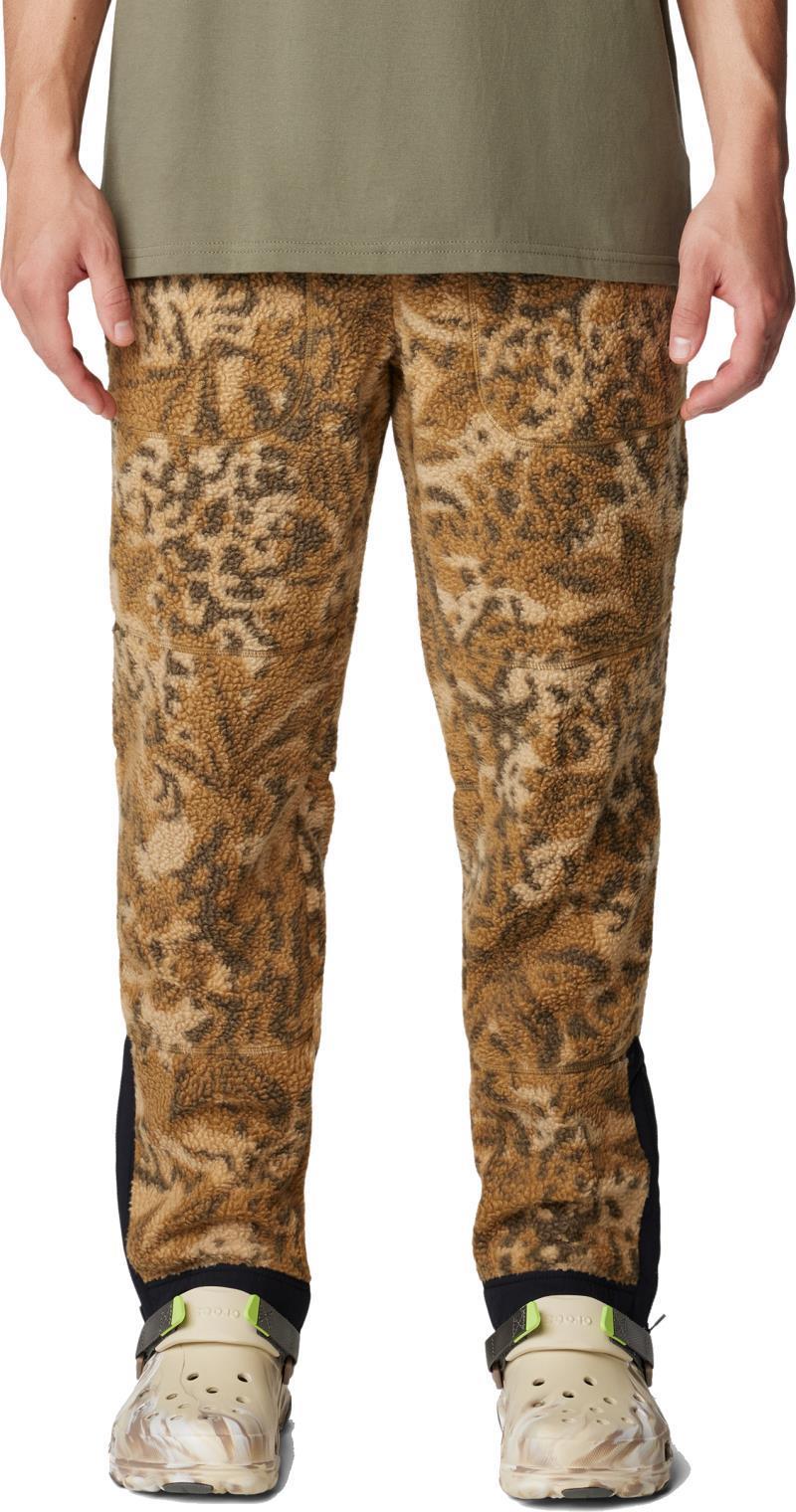 HiCamp Fleece Joggers - Mens - Corozo Nut Forests Floor Print 1