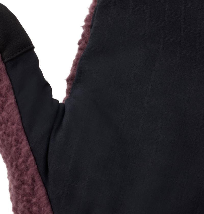 HiCamp Fleece Mitts - blackberry 1
