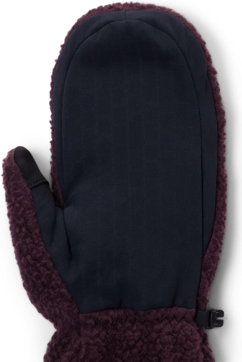 HiCamp Fleece Mitts - deep mulberry 1
