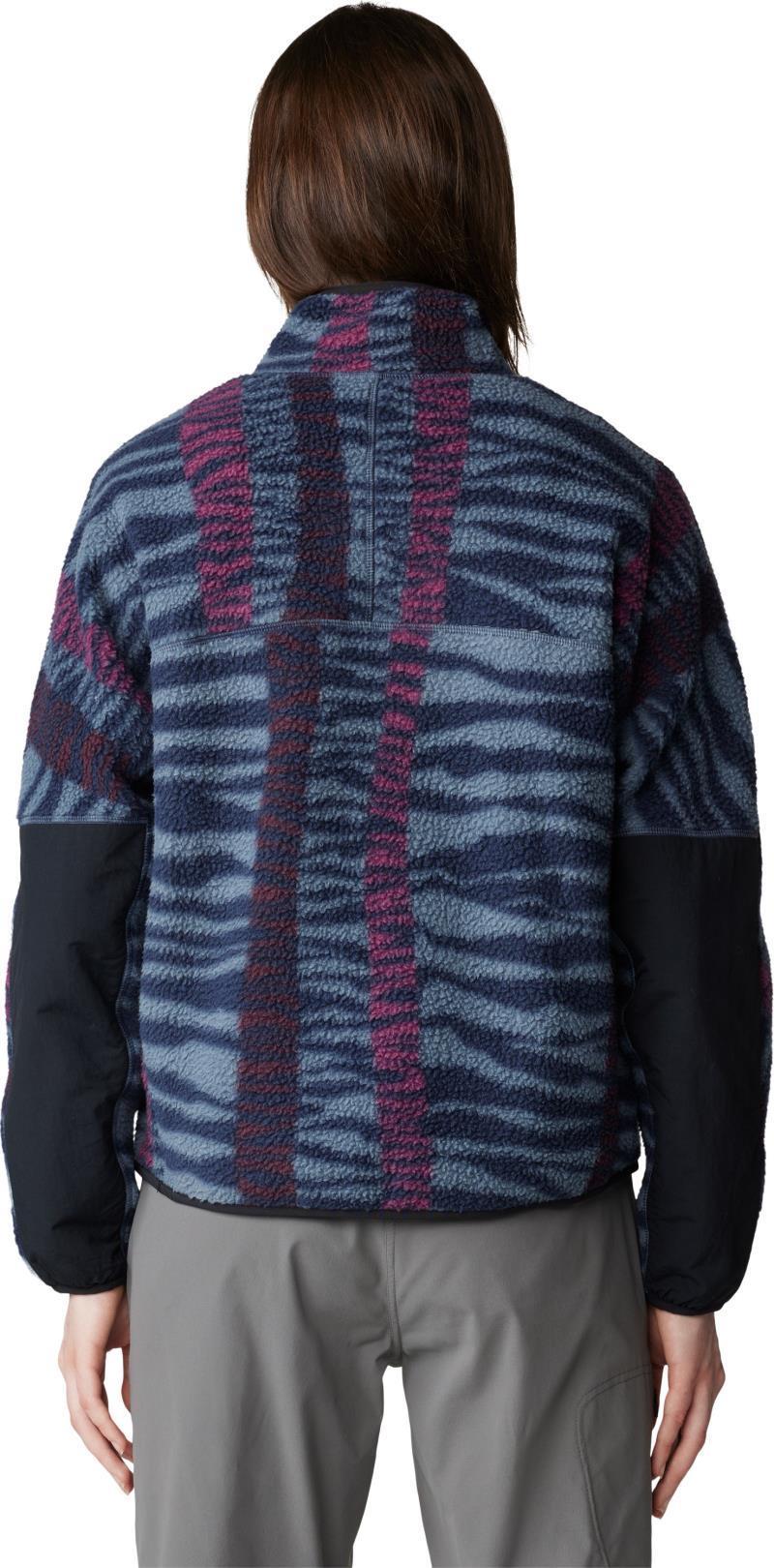 HiCamp Printed Pullover - Womens - Moon Blue Ridge Stripe Print 2