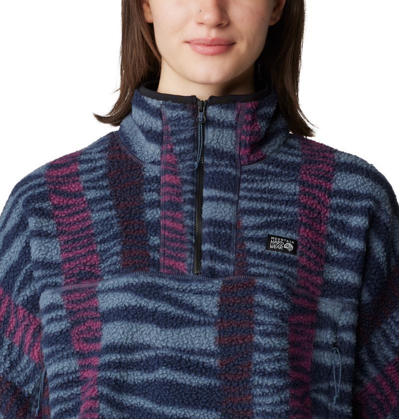 HiCamp Printed Pullover - Womens - Moon Blue Ridge Stripe Print 4