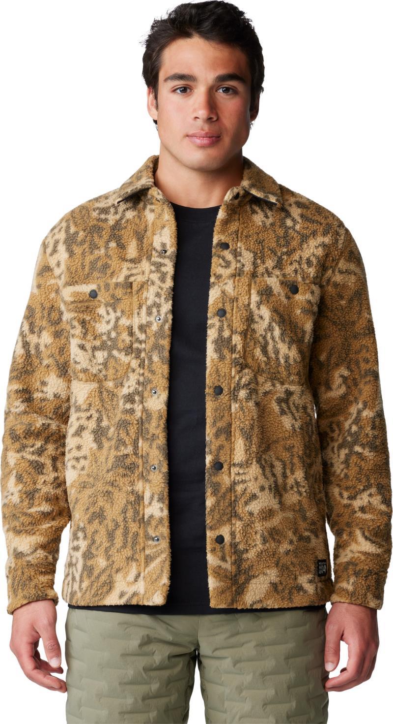 HiCamp Shacket - Mens - Corozo Nut Forests Floor Print 1