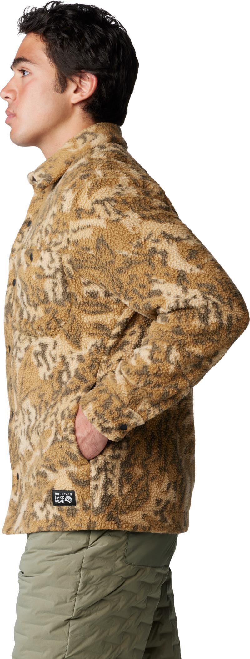 HiCamp Shacket - Mens - Corozo Nut Forests Floor Print 6