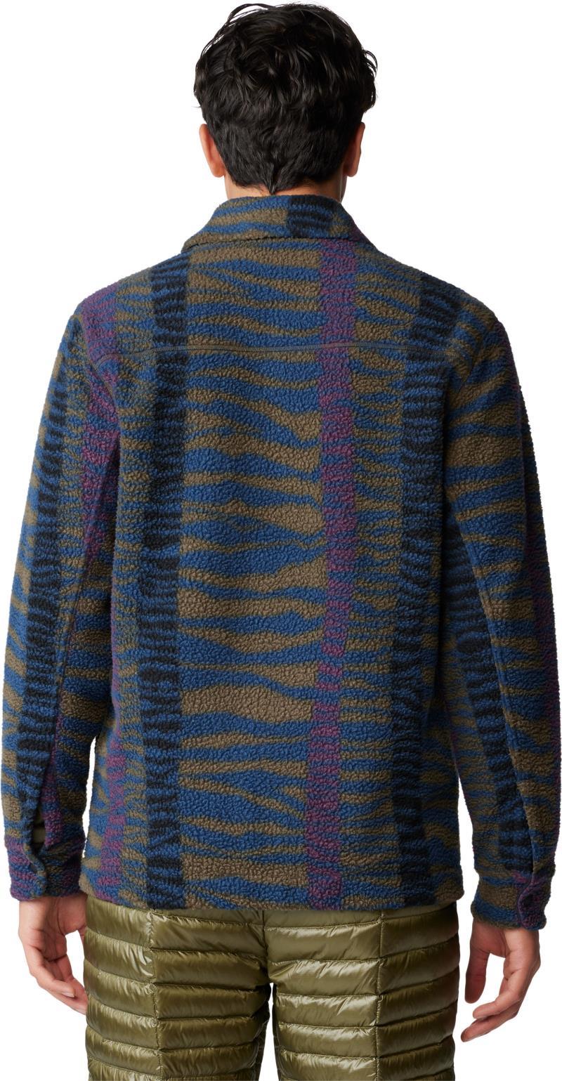 HiCamp Shacket - Mens - Ridgeline Ridge Stripe Print 2