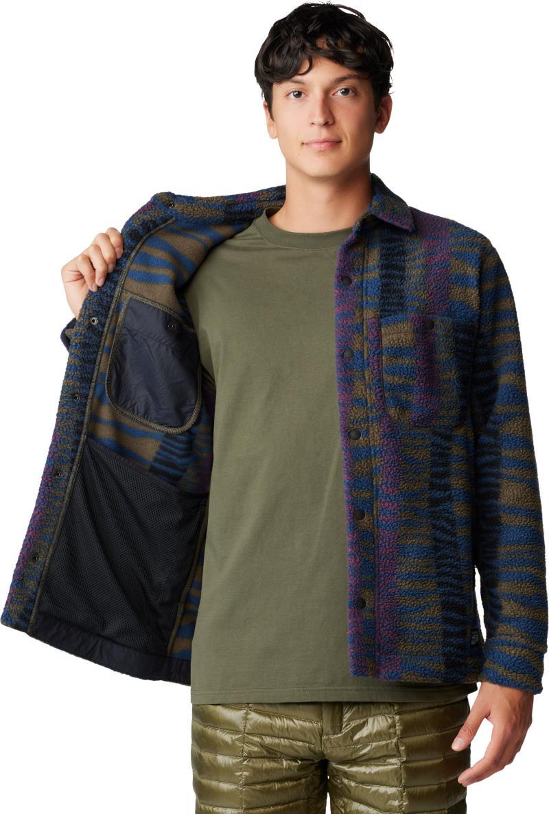 HiCamp Shacket - Mens - Ridgeline Ridge Stripe Print 6