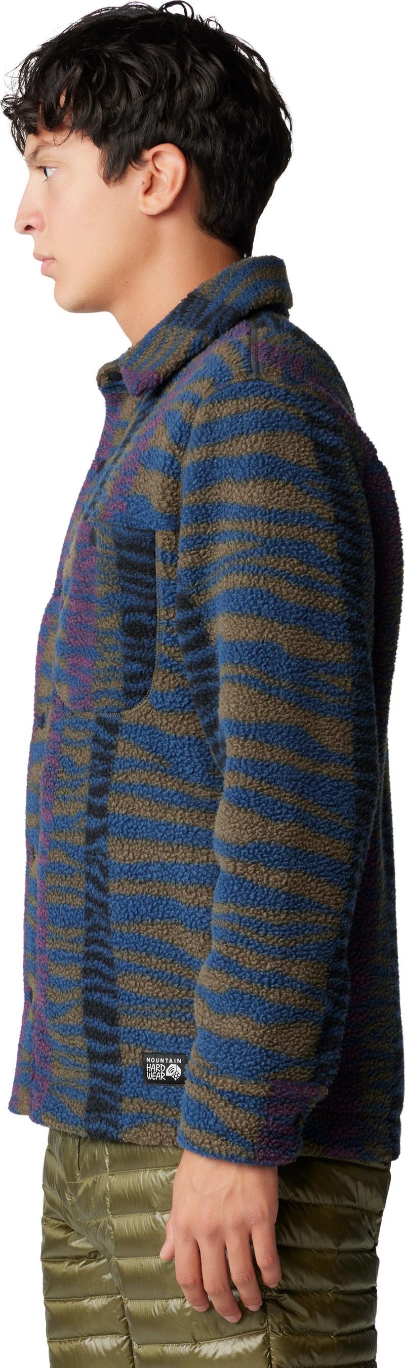 HiCamp Shacket - Mens - Ridgeline Ridge Stripe Print 8