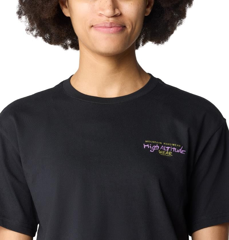 High Altitude Boxy Crop SS - Womens - black 1
