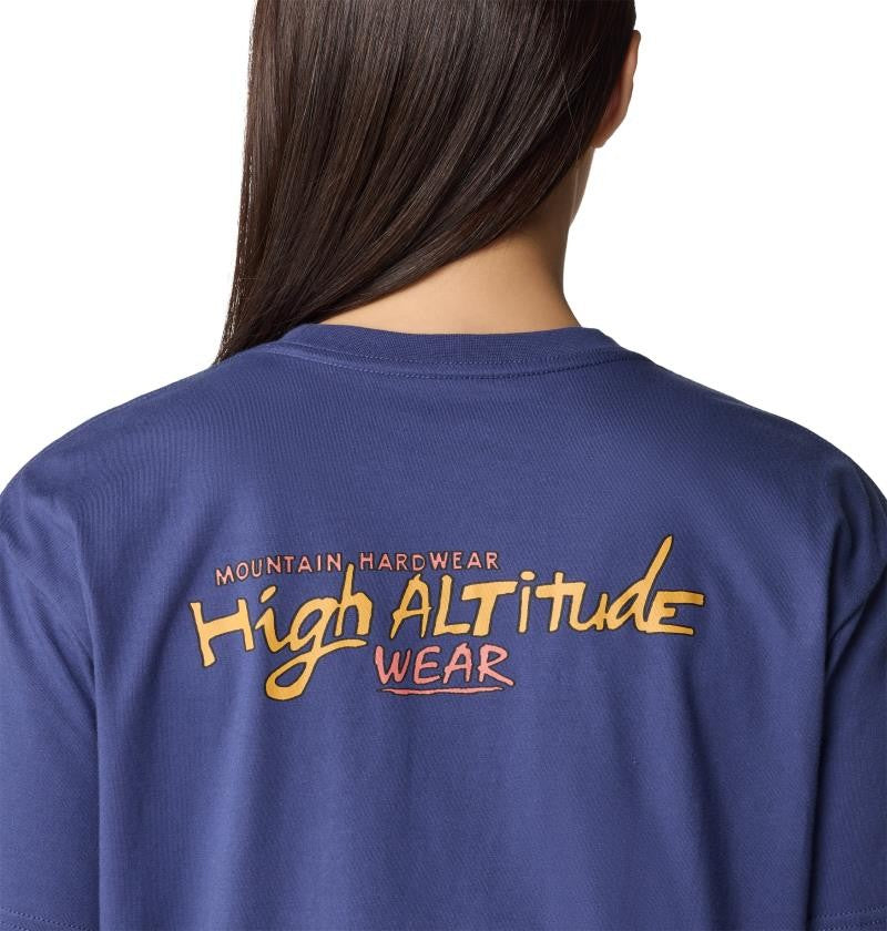 High Altitude Boxy Crop SS - Womens - lapis dusk 1