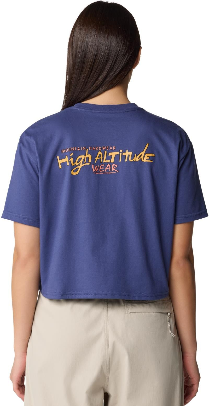 High Altitude Boxy Crop SS - Womens - lapis dusk 1