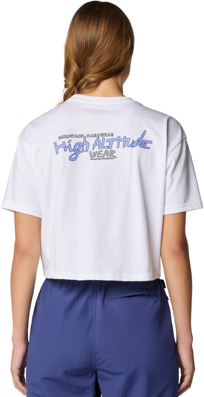 High Altitude Boxy Crop SS - Womens - white 1