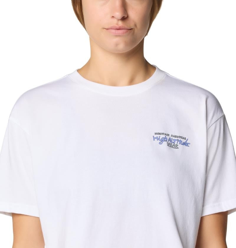 High Altitude Boxy Crop SS - Womens - white 1