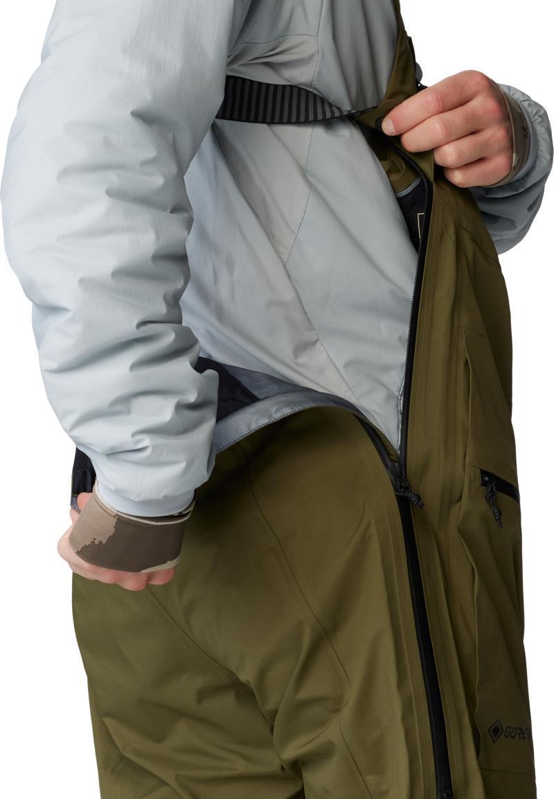 High Exposure GTX C-KNIT Bibs, Long - Mens - Combat Green 3