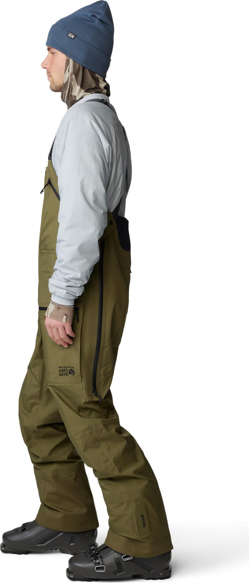High Exposure GTX C-KNIT Bibs, Long - Mens - Combat Green 6