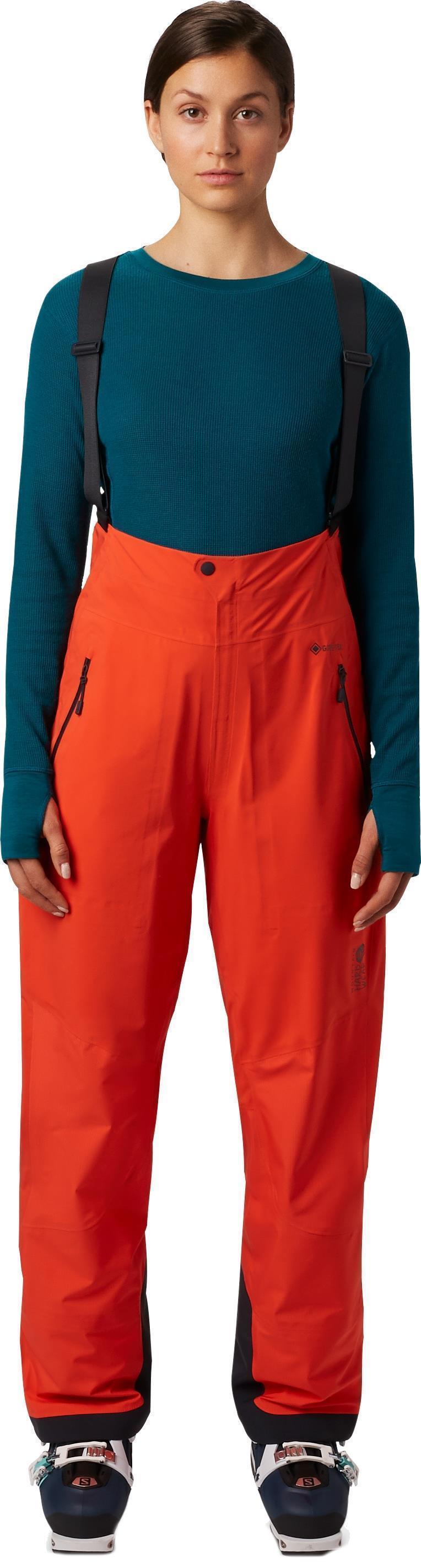 High Exposure GTX C-Knit Bib, Reg - Womens - Sweet Chili 1