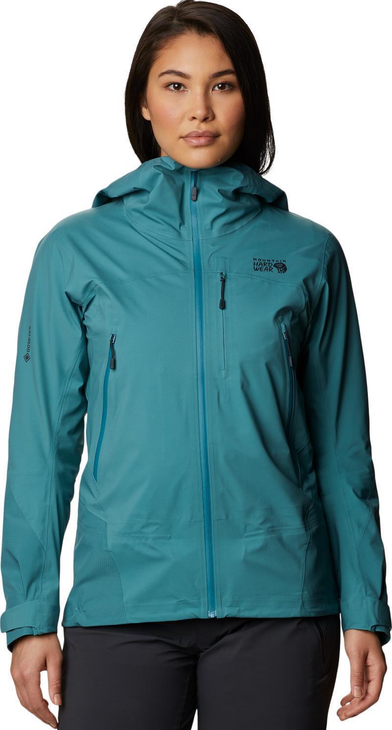 High Exposure GTX C-Knit Jacket - Womens - Washed Turq 1