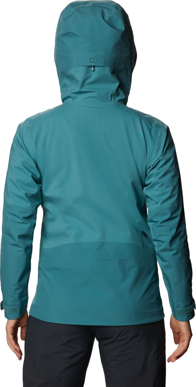 High Exposure GTX C-Knit Jacket - Womens - Washed Turq 3