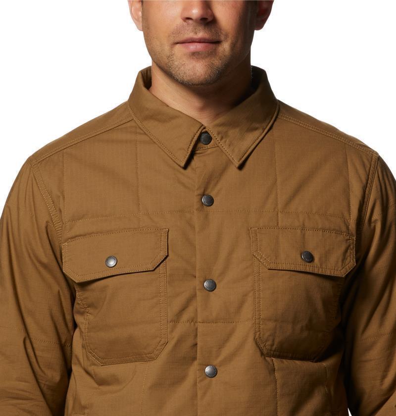 J Tree Insulated Shacket - Mens - Corozo Nut 6