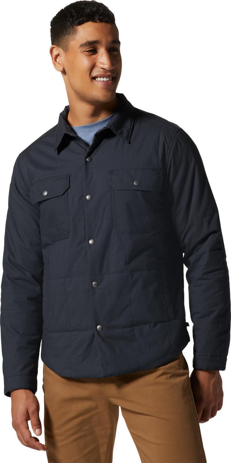 J Tree Insulated Shacket - Mens - Dark Storm 1