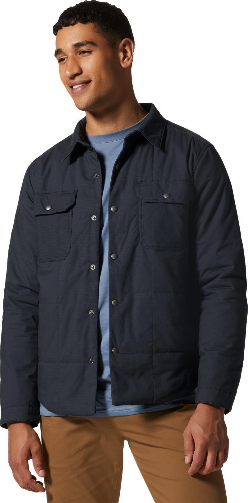 J Tree Insulated Shacket - Mens - Dark Storm 2