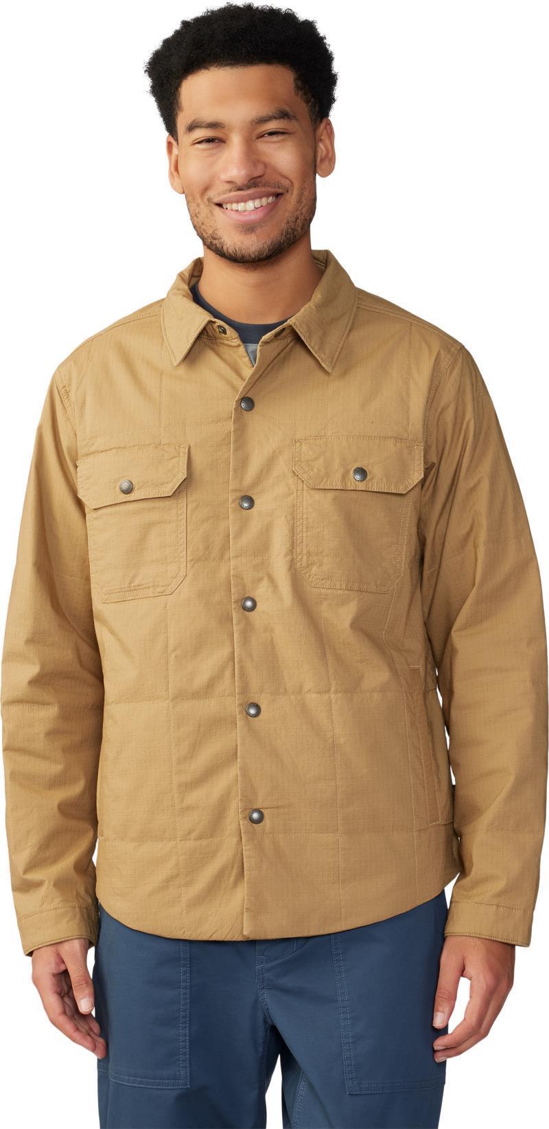 J Tree Insulated Shacket - Mens - Sandstorm 1