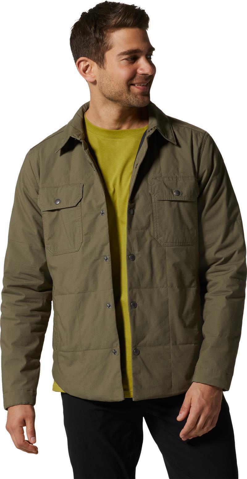 J Tree Insulated Shacket - Mens - Stone Green 1