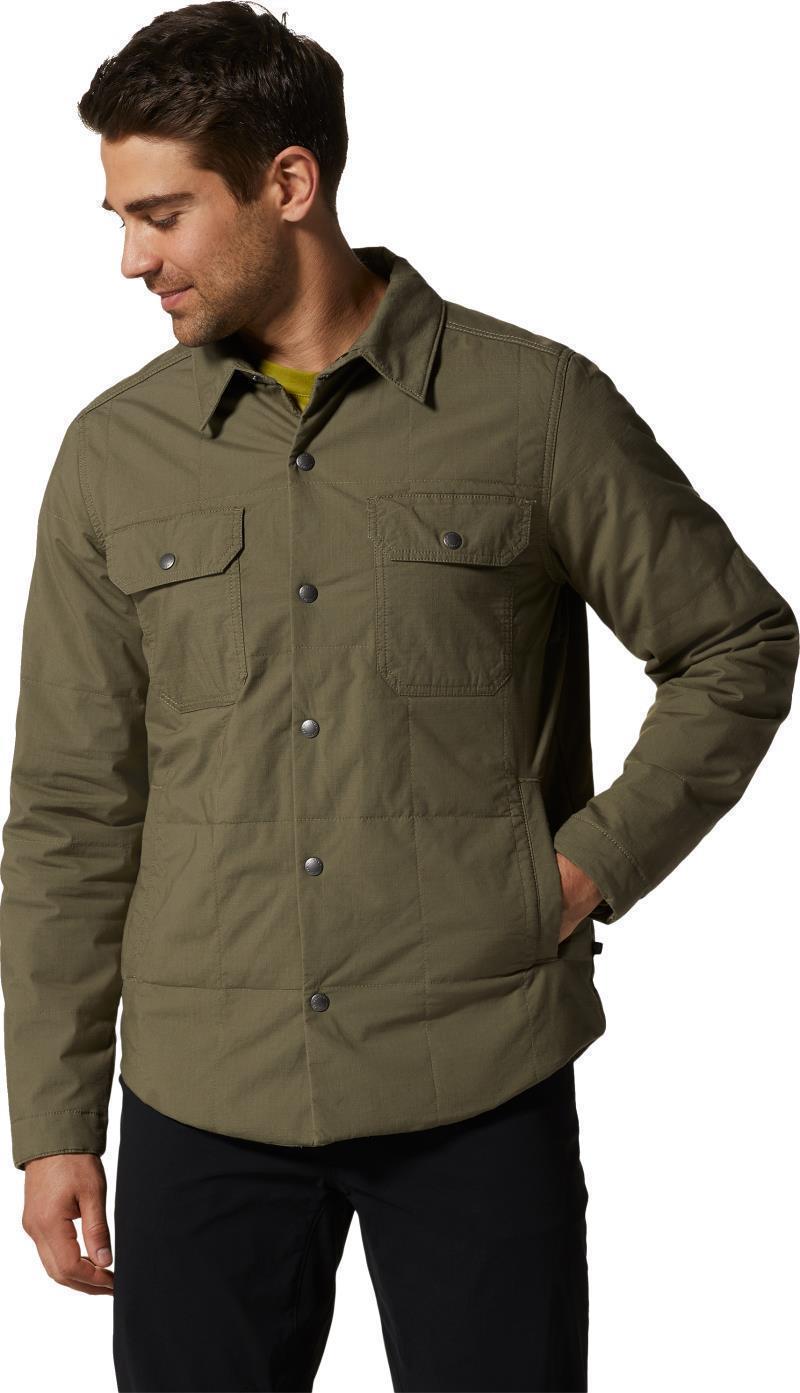 J Tree Insulated Shacket - Mens - Stone Green 2
