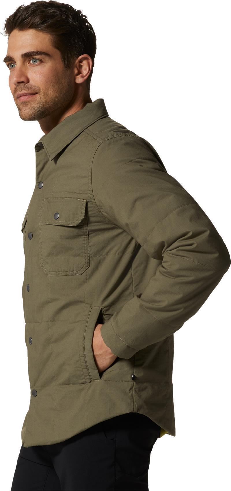 J Tree Insulated Shacket - Mens - Stone Green 4