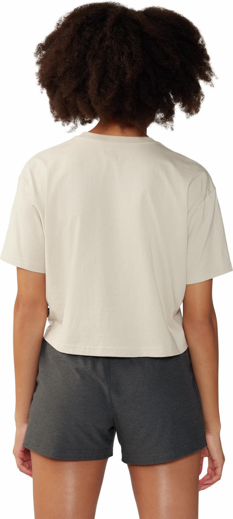 Jagged Peak Boxy Crop SS - Womens - Wild Oyster 2