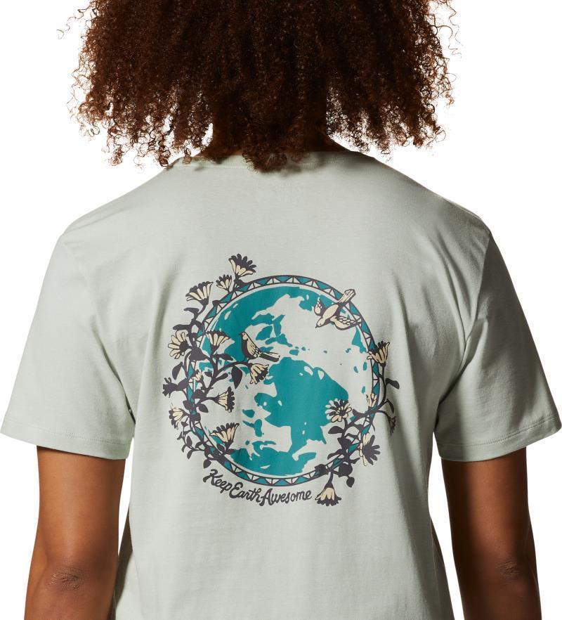 Kea Earth SS Tee - Womens - Cactus White 5