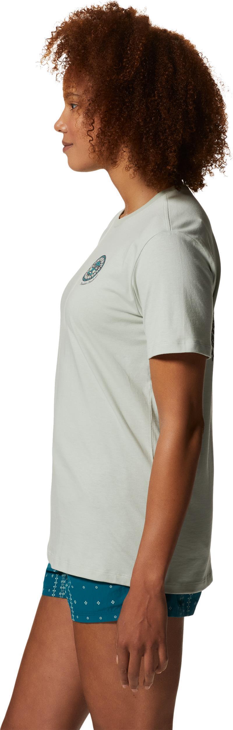 Kea Earth SS Tee - Womens - Cactus White 3
