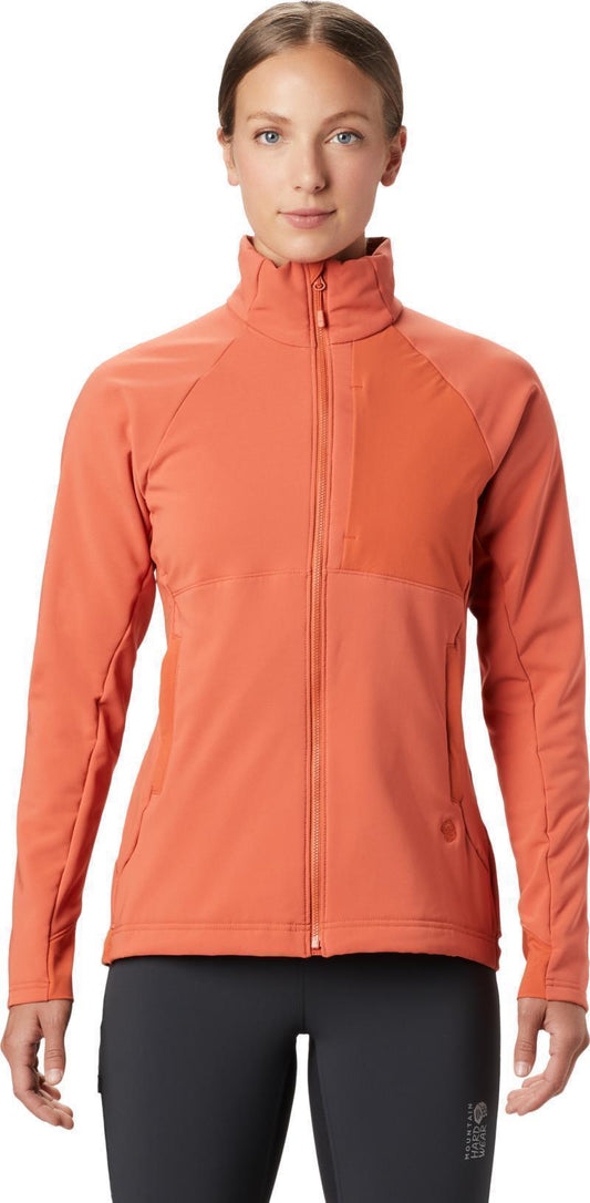 Keele Full Zip Jacket - Womens - Dark Clay 1