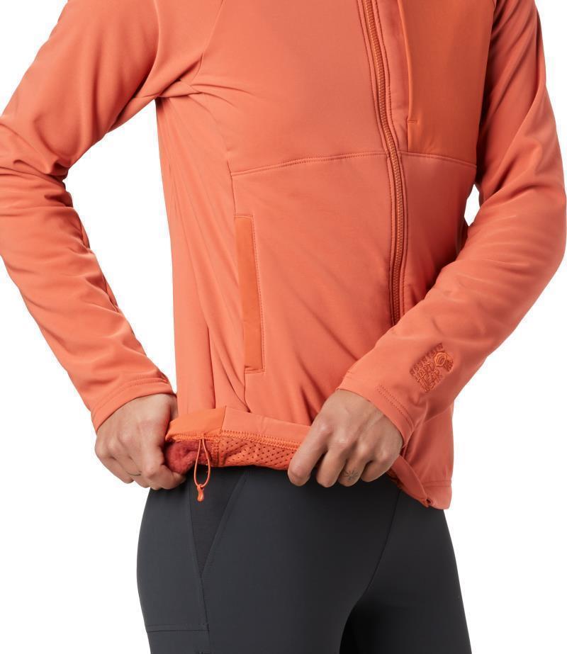 Keele Full Zip Jacket - Womens - Dark Clay 3