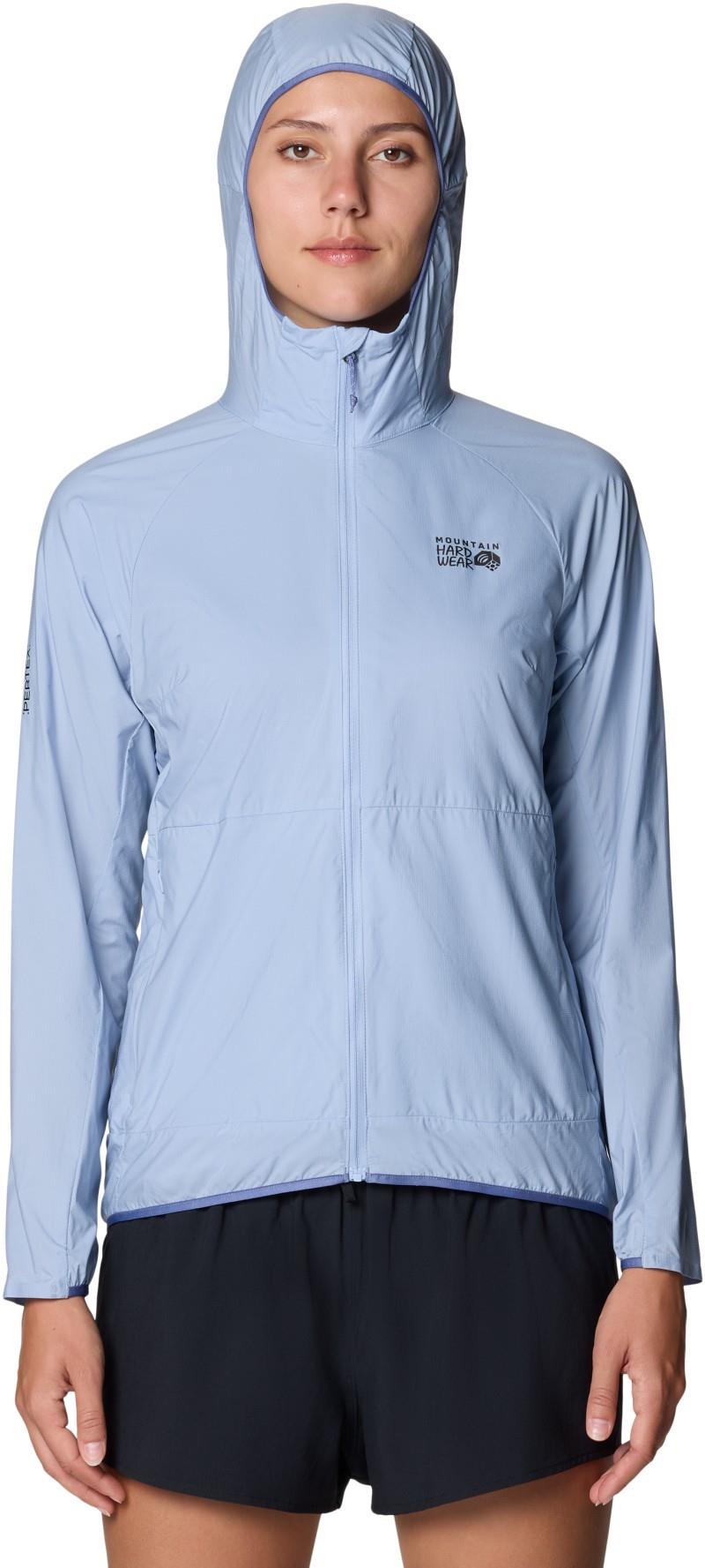 Kor AirShell Hooded Jacket - Womens - beach breeze 1