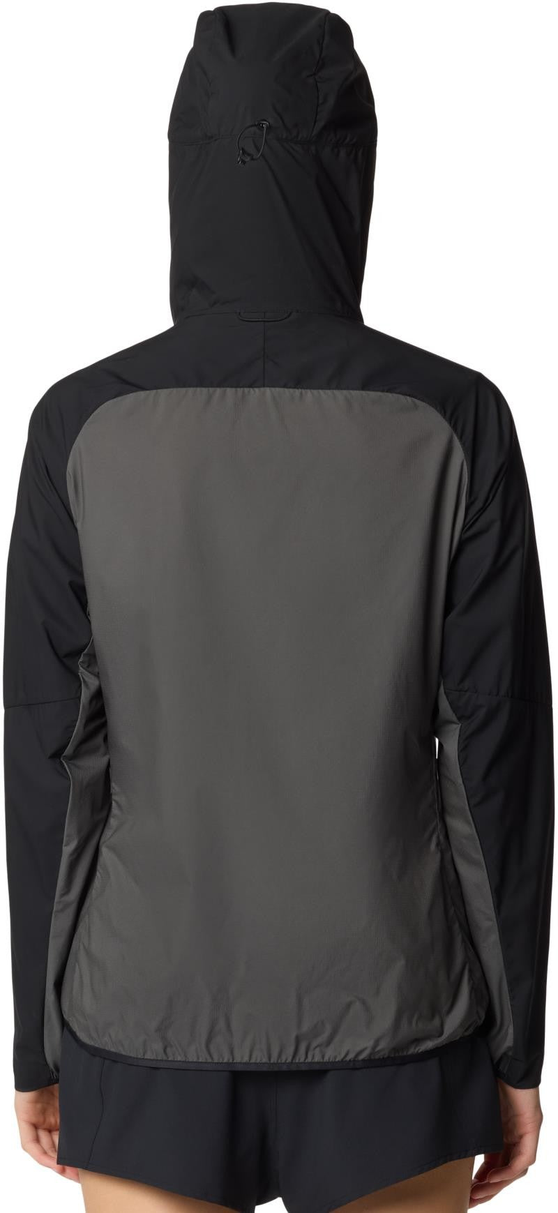Kor AirShell Hybrid Hooded Jacket - Womens - black / volcanic 1