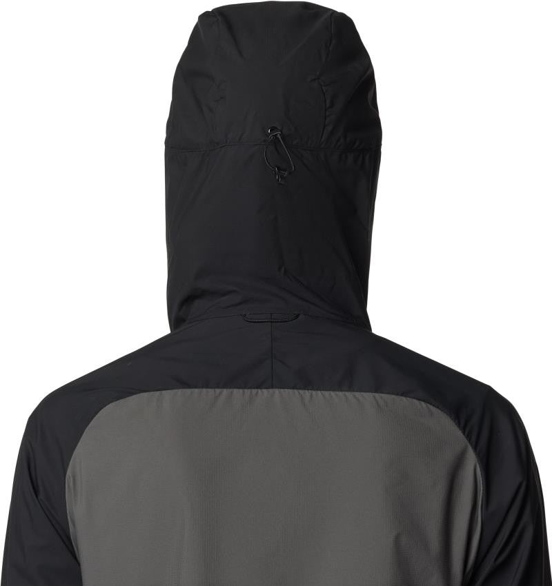 Kor AirShell Hybrid Hooded Jacket - Womens - black / volcanic 1