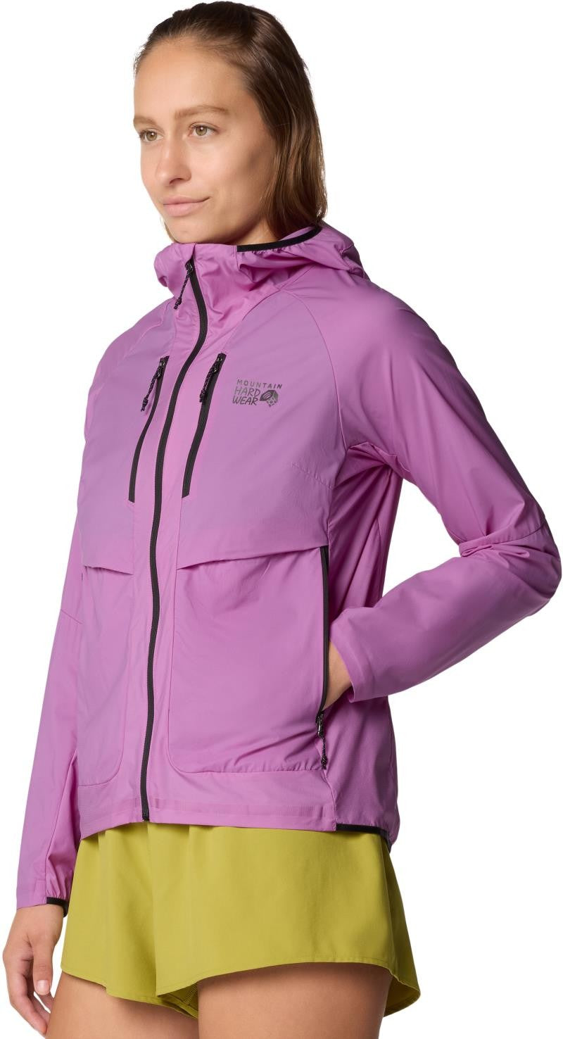 Kor AirShell Hybrid Hooded Jacket - Womens - lilac glow 1