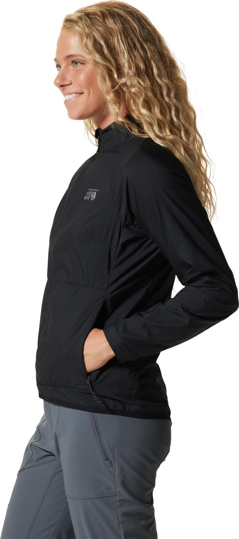 Kor AirShell Full Zip Jacket - Womens - Black 3