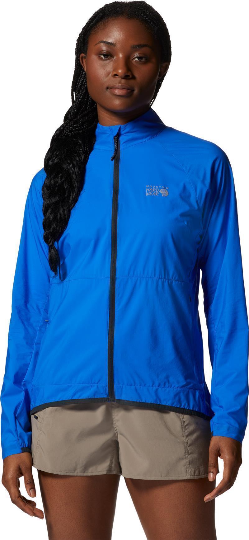 Kor AirShell Full Zip Jacket - Womens - Bright Island Blue 1